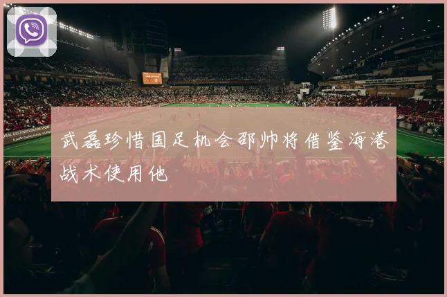武磊珍惜国足机会邵帅将借鉴海港战术使用他